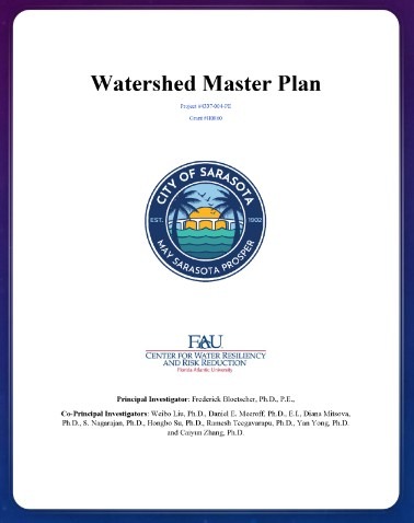 Watershed Master Plan