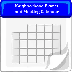 neighborhood calendar